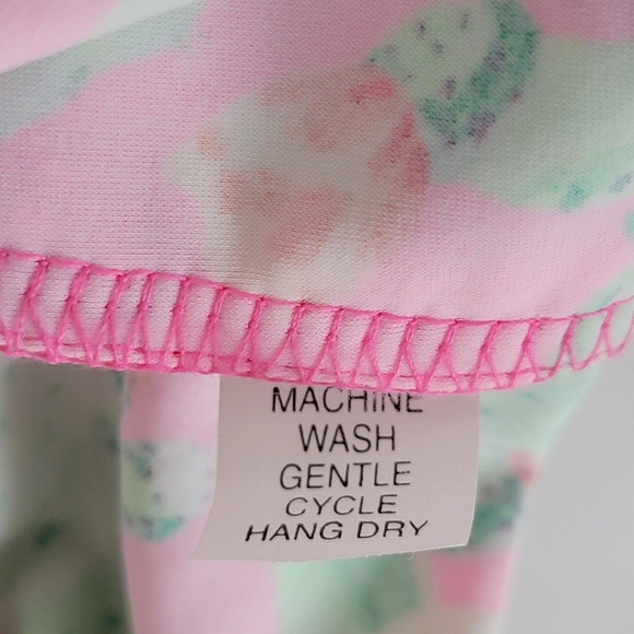 TZU TZU Multi Color Cactus Print Ruffled Hem Pickleball/Golf Skirt/Skort Sz L - Picture 16 of 16